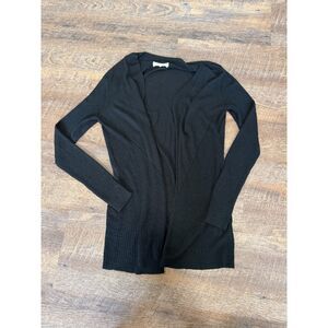Black cardigan